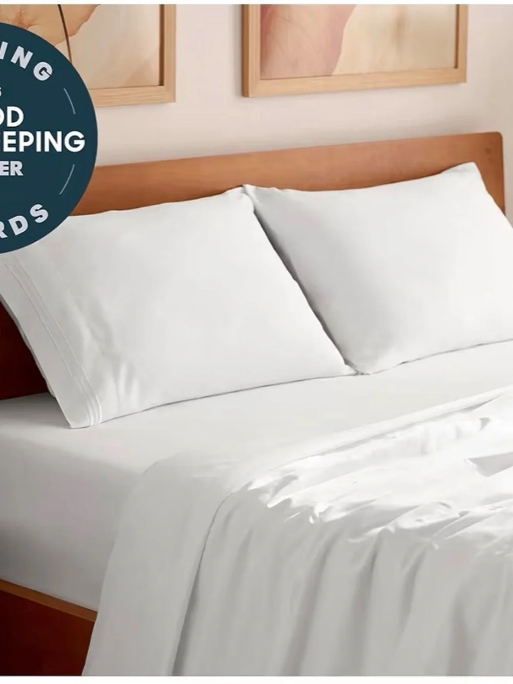 White Luxury Sheet Set - Soft Hotel-Style Bedding